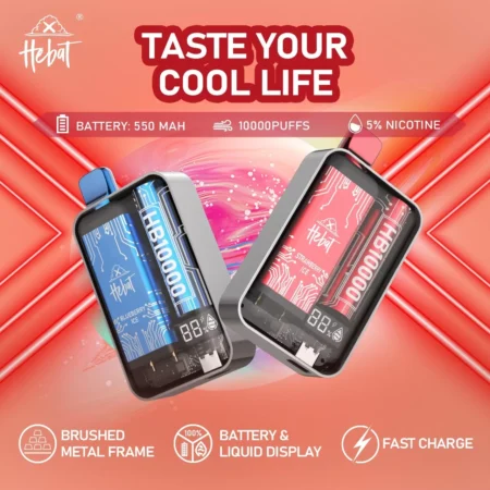 HEBAT喜貝大容量電子煙10000口