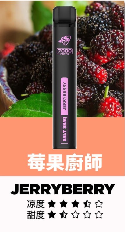 SALT SHAQ 鯊克7000口拋棄式煙桿|持久續航・經典口感 小黑條 SALT SHAQ 鯊克7000口拋棄式煙桿|持久續航・經典口感 小黑條:圖片 9