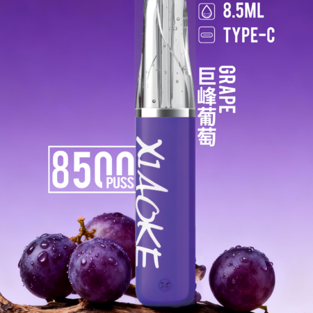 xiaoke 梟客 口紅款 8500口 拋棄式電子煙｜高顏值設計・大容量續航・台灣現貨