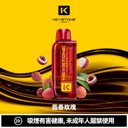 KEYSTONE FLEX-3 鑰石 25000口 專彈專機套裝｜大容量續航・台灣現貨